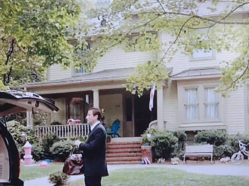 Homeland TV show house scene