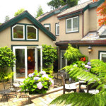 charming backyard