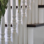 Craftsman style home -Traditional staircase