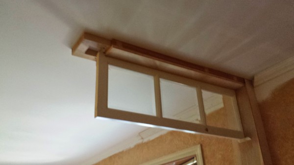 Our DIY Transom Window Entryway Idea