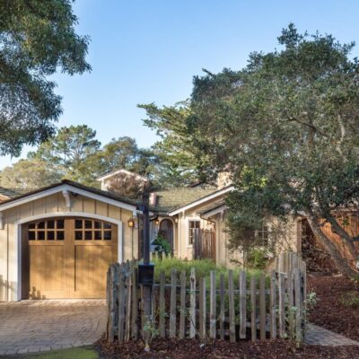 Classic Board and Batten Cottage in Carmel-by-the-Sea for sale. A cozy charmer with character.
