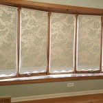 How To Design Beautiful Roller Shades with Wallpaper - Housekaboodle